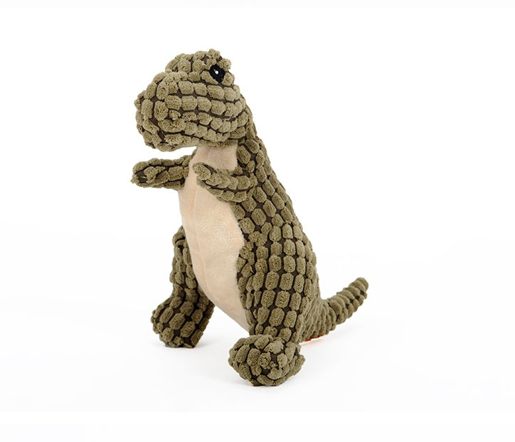 Dinosaur Dog Toy with Squeaker