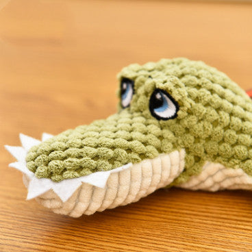 Crocodile chew dog toy