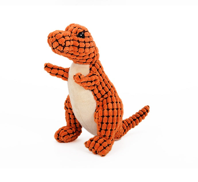 Dinosaur Dog Toy with Squeaker