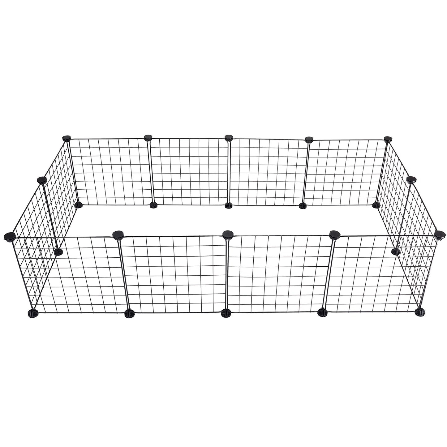 Pet Play pen Iron Fence Puppy Kennel House Exercise Training